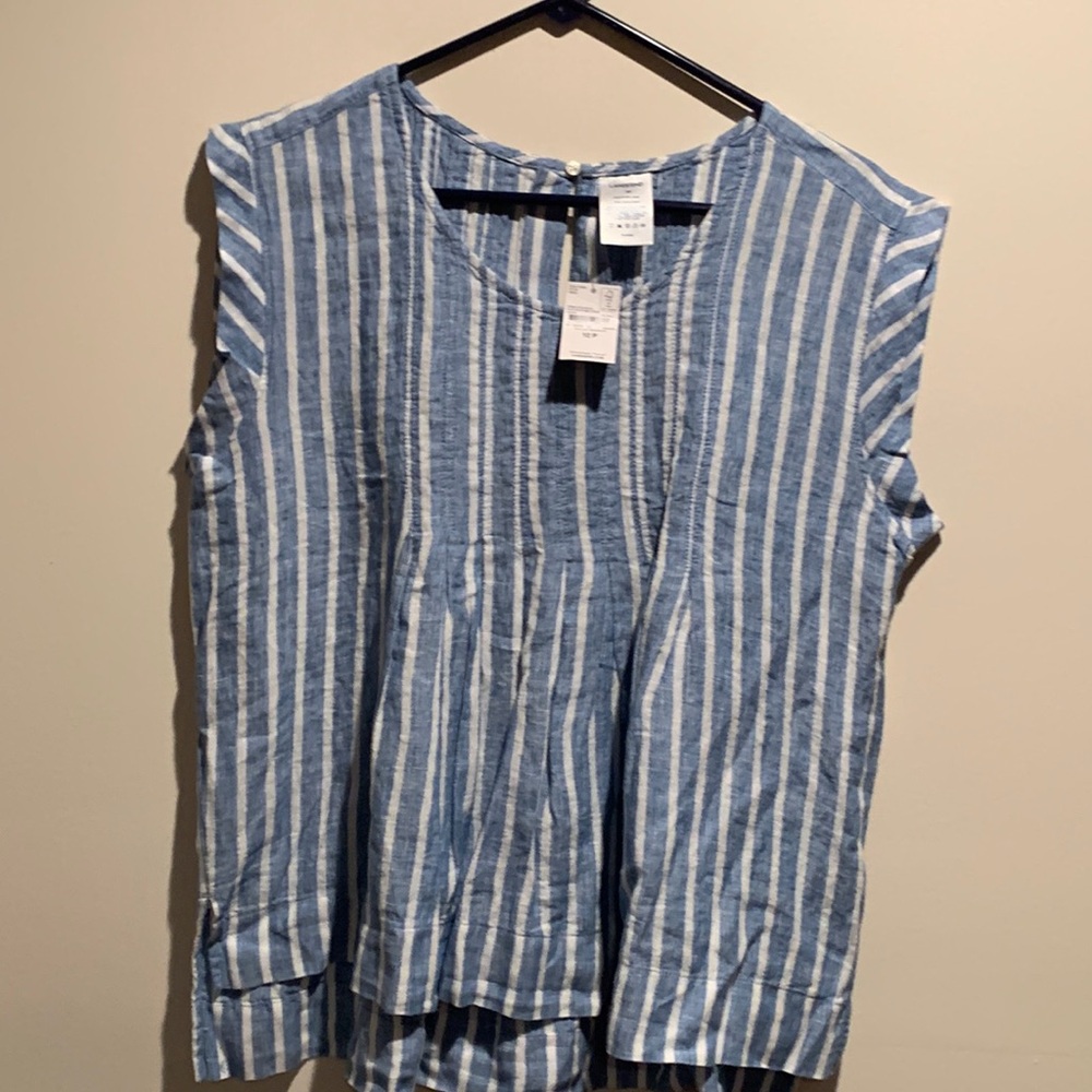 Lands End sleeveless top